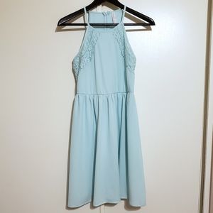 LOVELY Mint Lace Dress